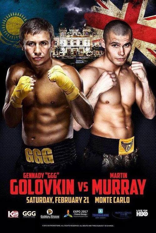 Gennady Golovkin vs. Martin Murray 2015 official movie poster