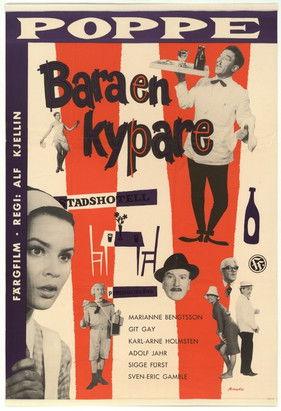 Just a Waiter 1959 official movie poster