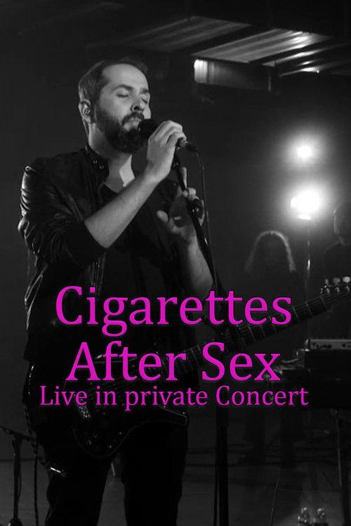 Cigarettes After Sex in Private Paris Concert 2023 official movie poster