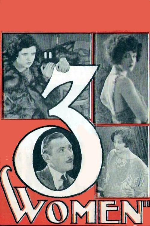 Three Women 1924 official movie poster