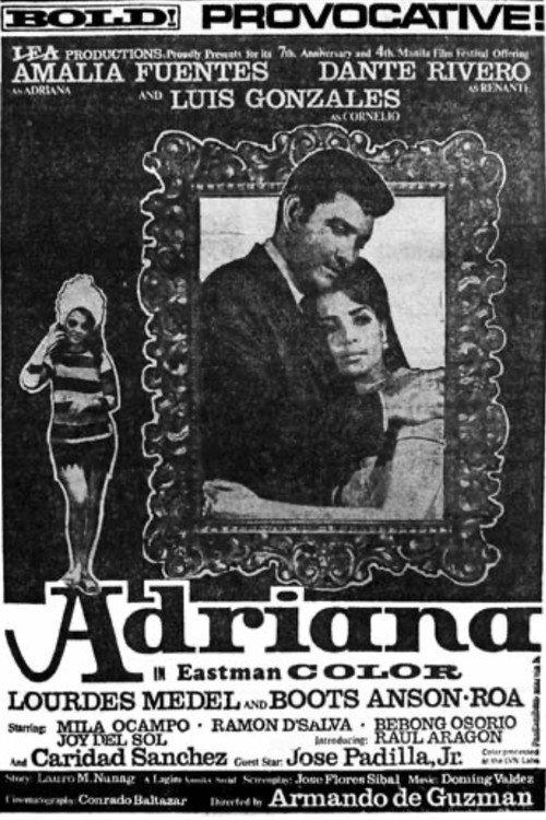 Adriana 1969 official movie poster