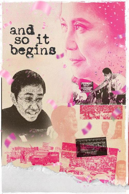 And So It Begins 2024 official movie poster