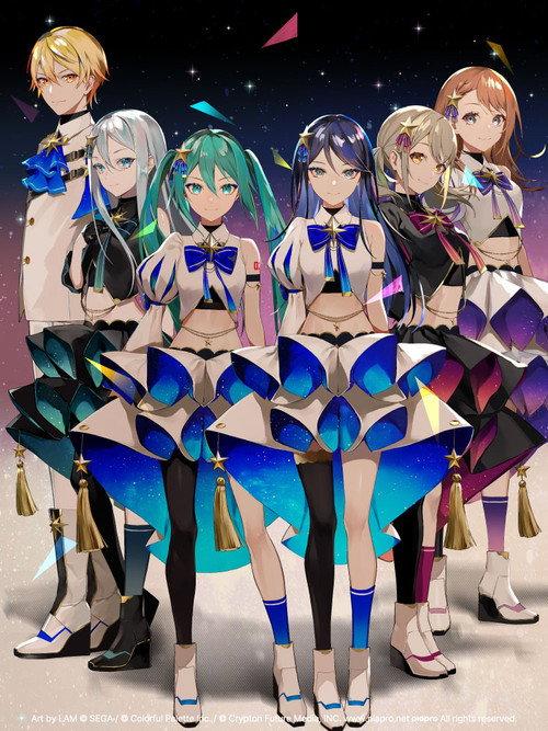 Project Sekai COLORFUL LIVE 3rd - Evolve - 2024 official movie poster