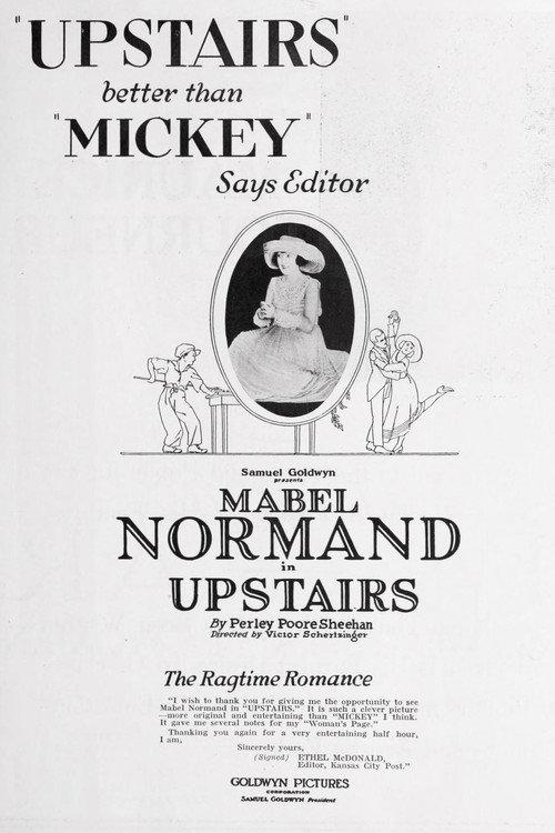 Upstairs 1919 official movie poster