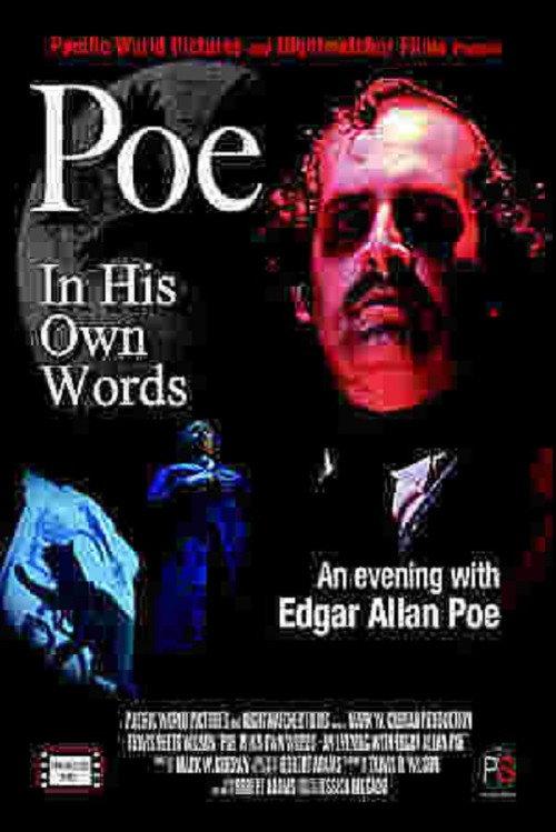 Poe: In His Own Words, An Evening with Edgar Allan Poe 2016 official movie poster