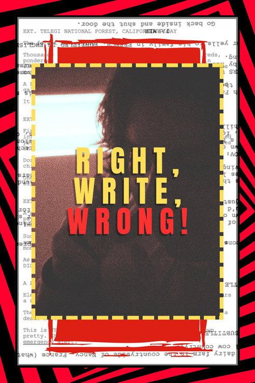 Right, Write, Wrong! 2026 official movie poster