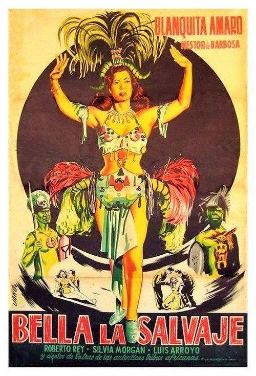 Bella, la salvaje 1953 official movie poster