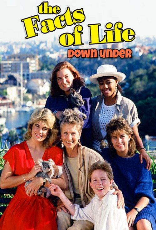 The Facts of Life Down Under 1987 official movie poster