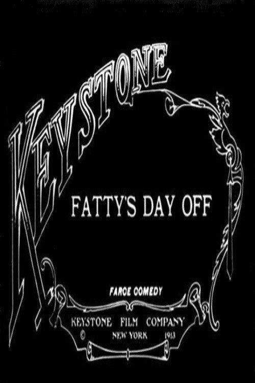 Fatty's Day Off 1913 official movie poster
