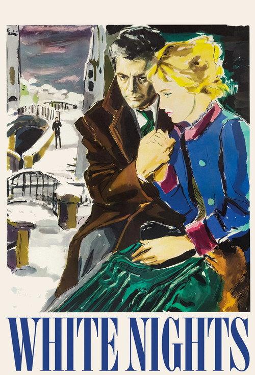 White Nights 1957 official movie poster