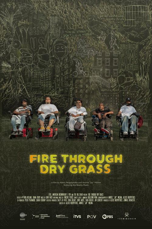 Fire Through Dry Grass 2023 official movie poster