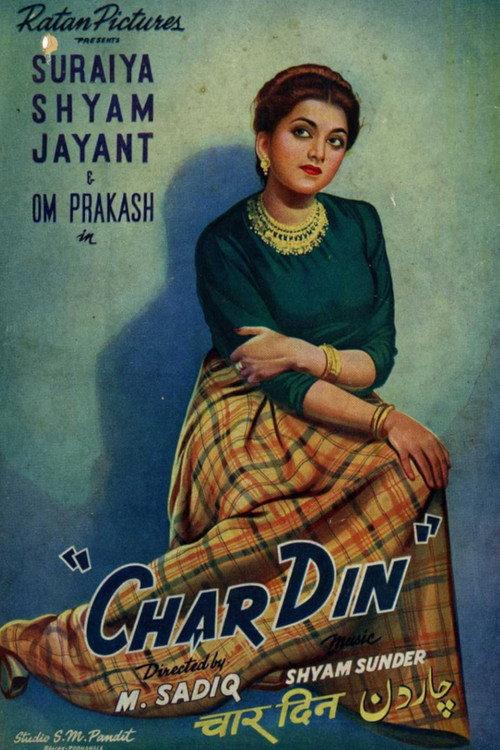Char Din 1949 official movie poster