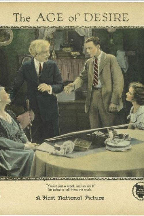 The Age of Desire 1923 official movie poster