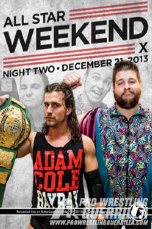 PWG: All Star Weekend X - Night Two 2013 official movie poster