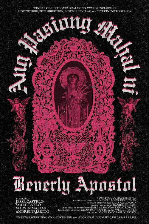 Ang Pasiong Mahal ni Beverly Apostol 2017 official movie poster