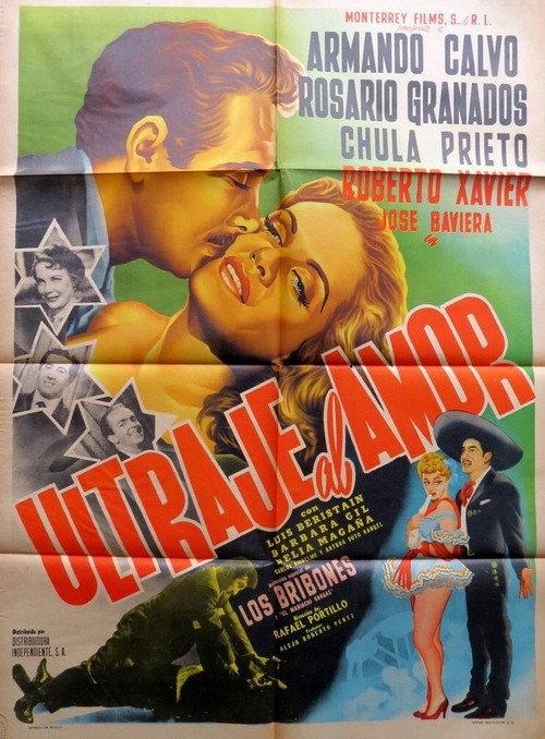 Ultraje al amor 1956 official movie poster