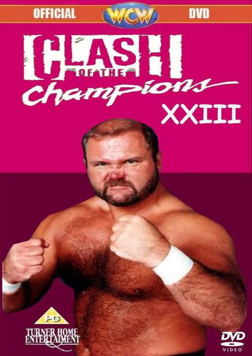 WCW Clash of The Champions XXIII 1993 official movie poster