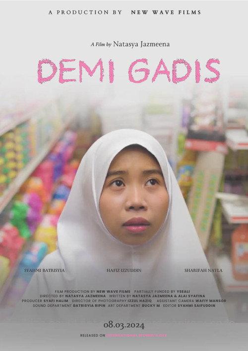 Demi Gadis 2024 official movie poster
