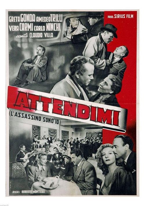 Attendimi - Sono io l'assassino 1949 official movie poster