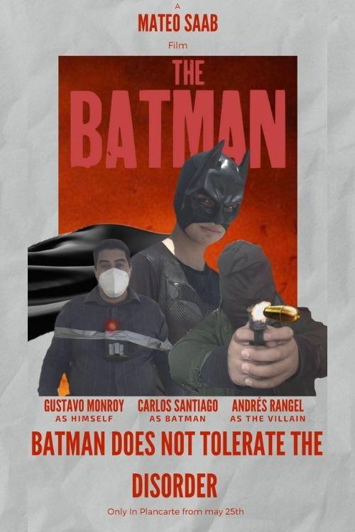 The Batman Plancarte 2022 official movie poster