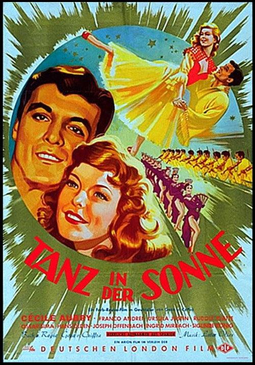 Tanz in der Sonne 1954 official movie poster