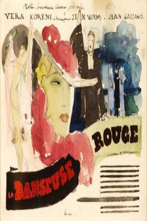 La Danseuse rouge 1937 official movie poster