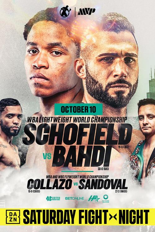 Floyd Schofield Jr. vs. Lucas Bahdi 2026 official movie poster