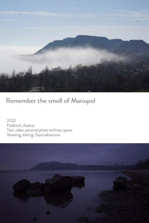 Remember the Smell of Mariupol 2022 official movie poster