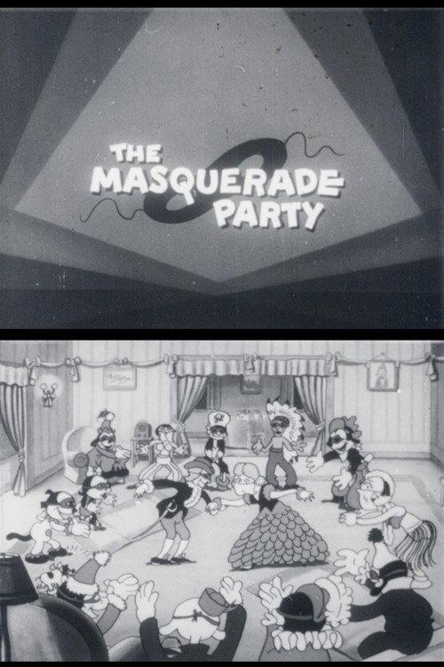 Masquerade Party 1934 official movie poster