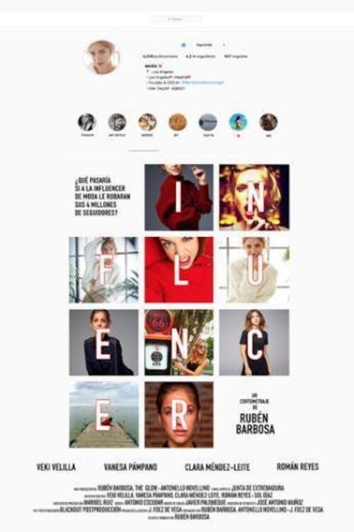 Influencer 2019 official movie poster