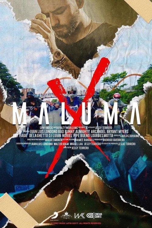 Maluma: X (The Film) 2017 official movie poster