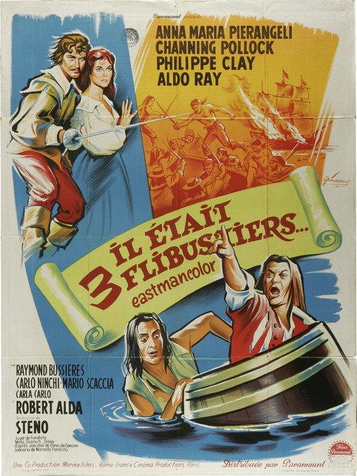 Musketeers of the Sea 1962 official movie poster