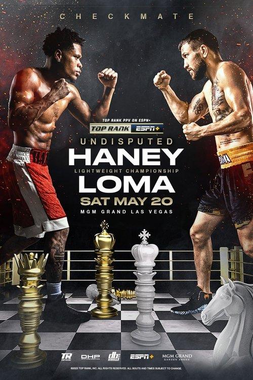 Devin Haney vs. Vasyl Lomachenko 2023 official movie poster