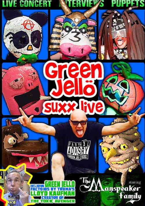 Green Jello Suxx Live 2016 official movie poster