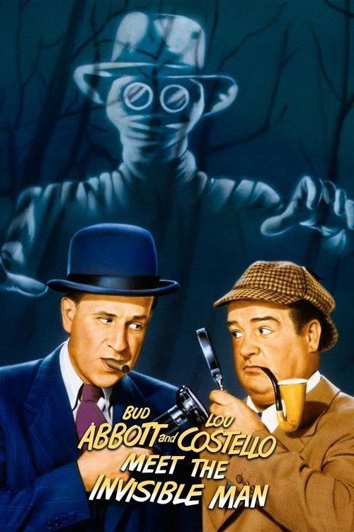 Bud Abbott and Lou Costello Meet the Invisible Man 1951 official movie poster