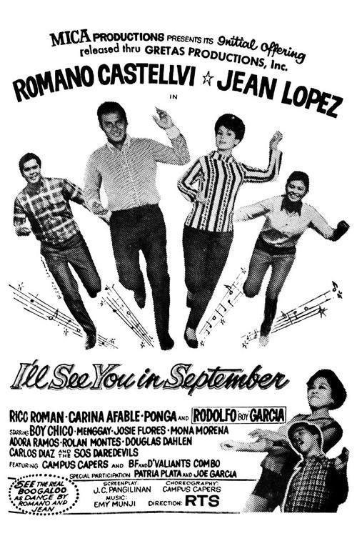 I'll See You in September 1967 official movie poster