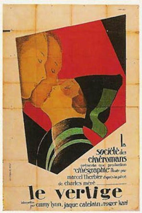 Le Vertige 1926 official movie poster
