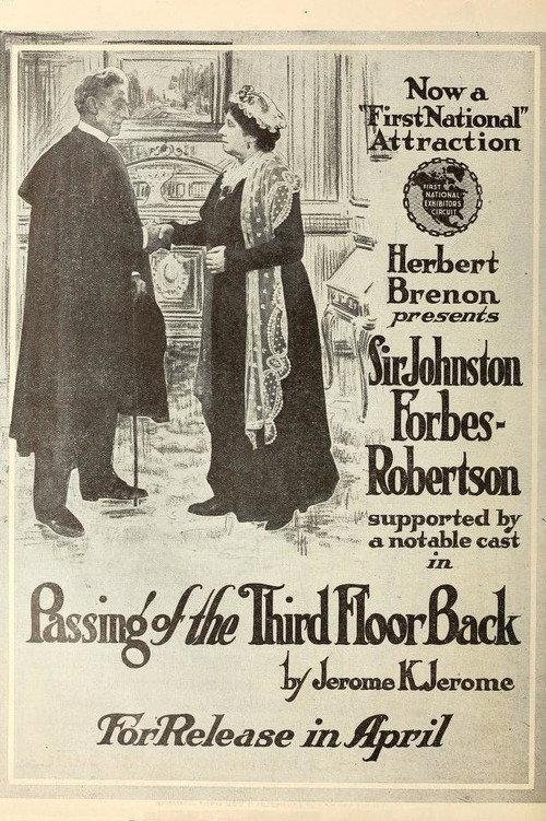 The Passing of the Third Floor Back 1918 official movie poster