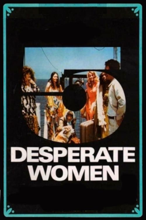 Five Desperate Women 1971 official movie poster