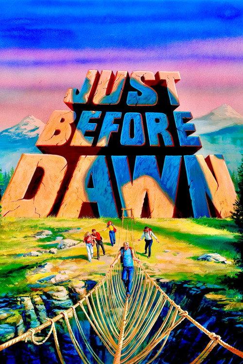 Just Before Dawn 1981 official movie poster