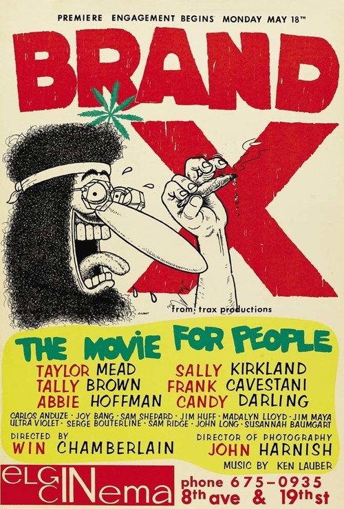 Brand X 1970 official movie poster