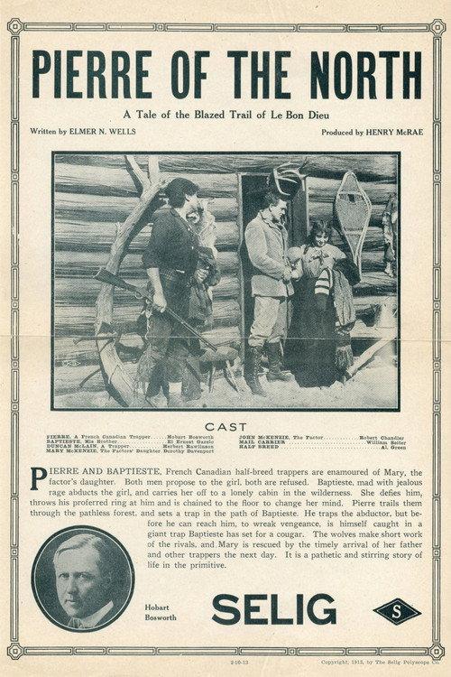 Pierre of the North 1913 official movie poster