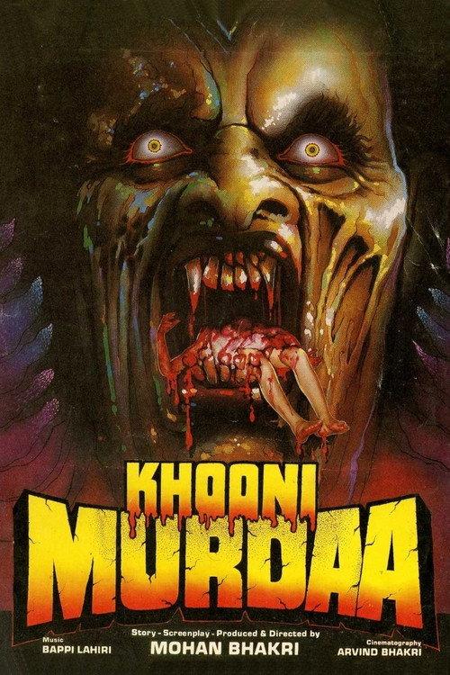 Khooni Murdaa 1989 official movie poster