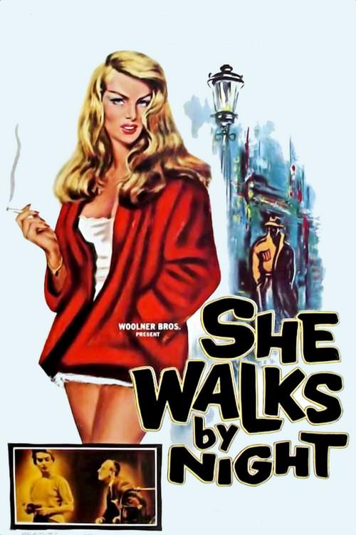 She Walks by Night 1959 official movie poster