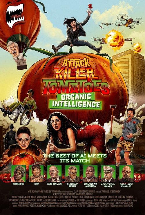 Attack of the Killer Tomatoes: Organic Intelligence 2026 official movie poster
