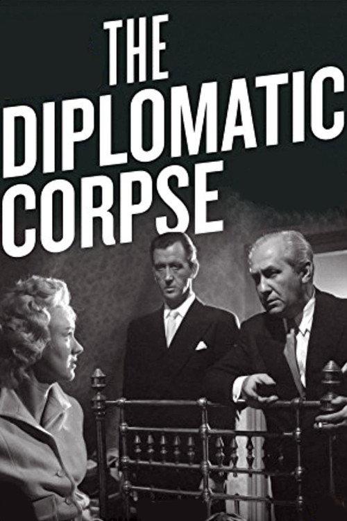 The Diplomatic Corpse 1958 official movie poster