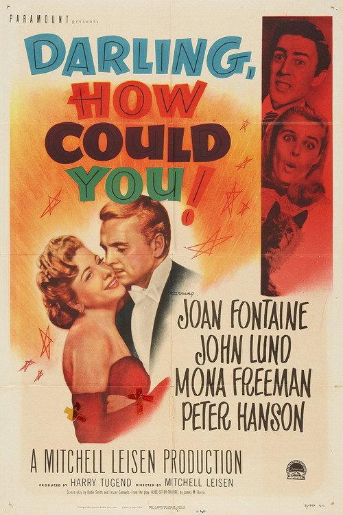 Darling, How Could You! 1951 official movie poster