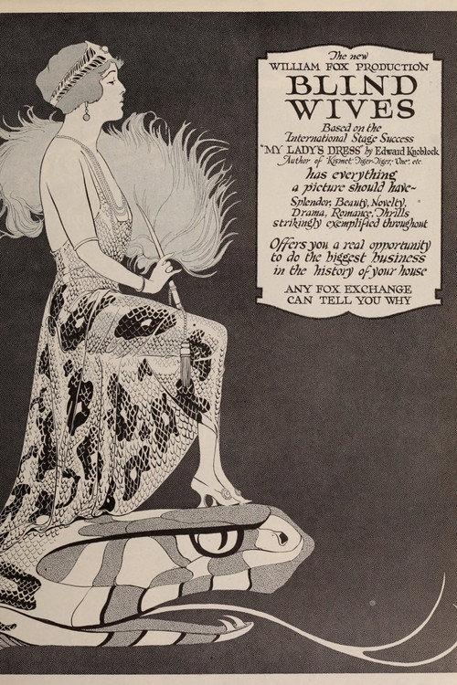 Blind Wives 1920 official movie poster