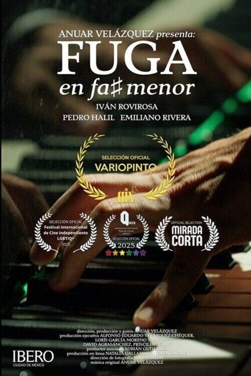 Fuga en fa# menor 2025 official movie poster