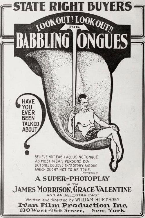 Babbling Tongues 1917 official movie poster
